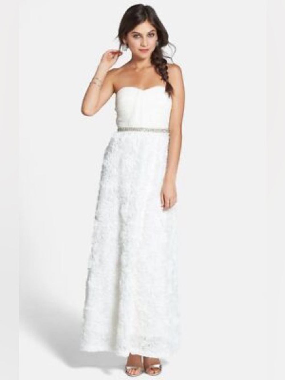 As U Wish 'Quinn' Embellished
Rosette Gown / Sz 5